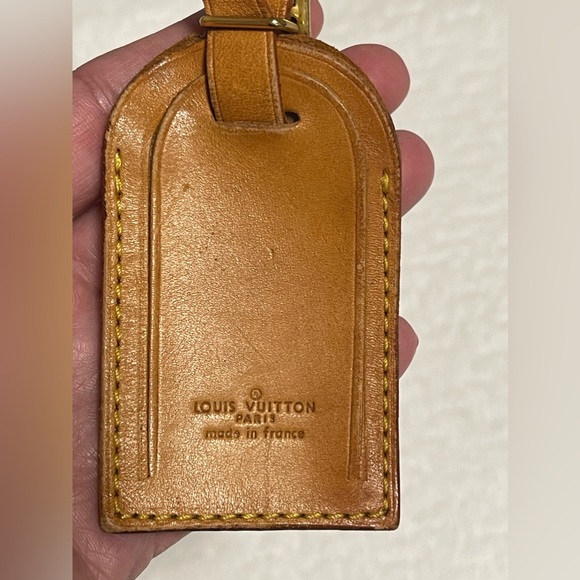Authentic LOUIS VUITTON Luggage Tag - Picture 6 of 12